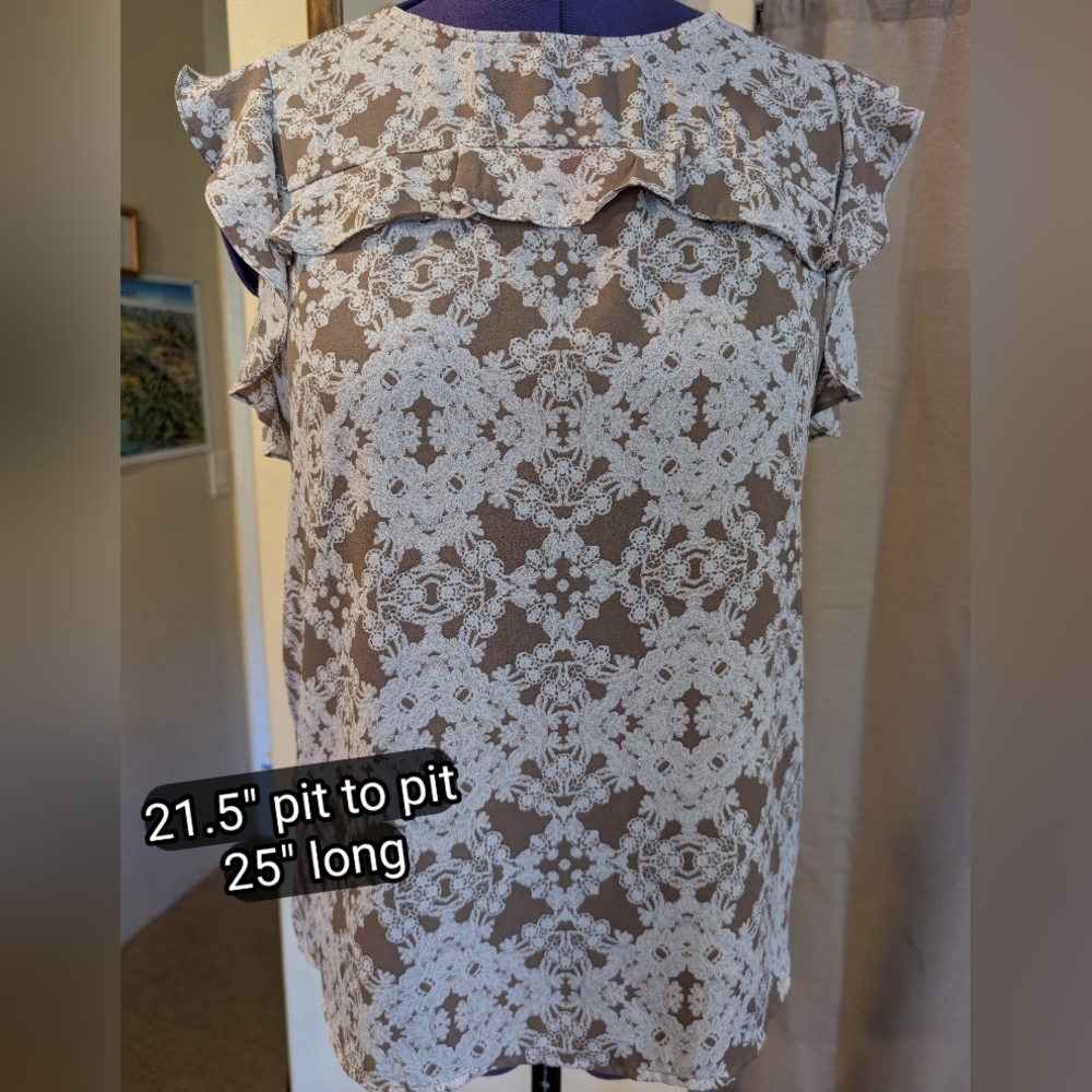 Worthington Sleeveless Women's Blouse - Picture 2 of 11